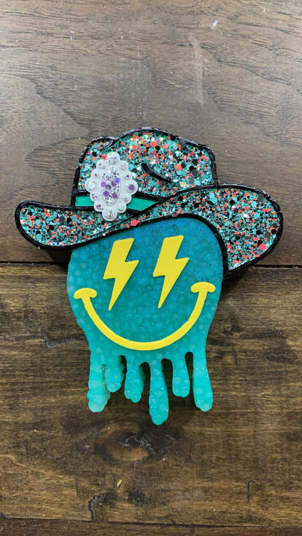 Drip Smiley Cowboy Freshie