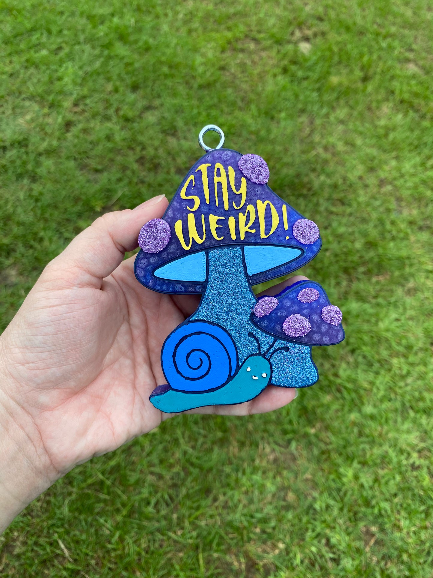Stay Weird Mushroom Freshie