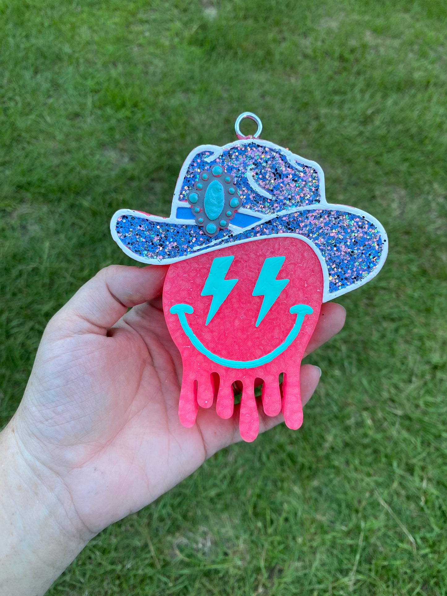 Drip Smiley Cowboy Freshie