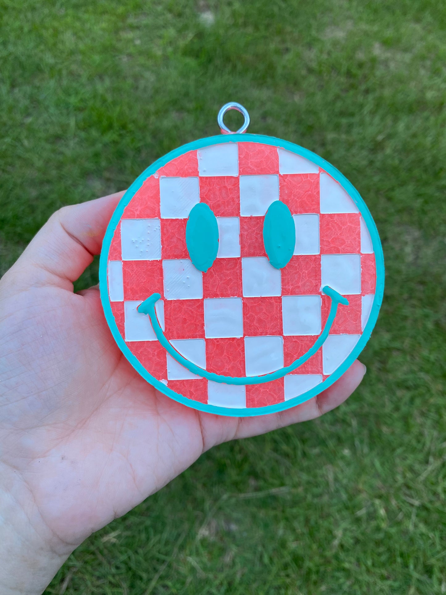 Checkered Smiley Freshie