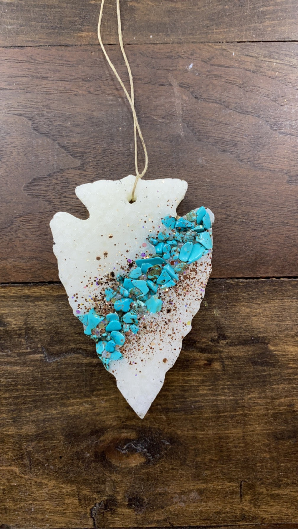Stone Arrowhead Freshie