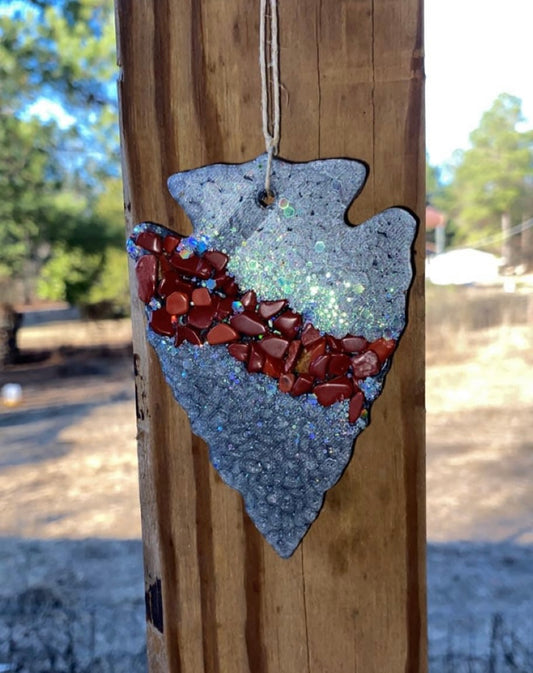 Stone Arrowhead Freshie